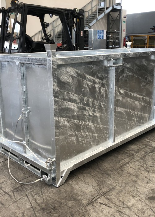 costruzione cassoni metallici