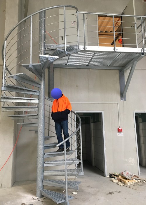 costruzione e montaggio scale a chiocciola